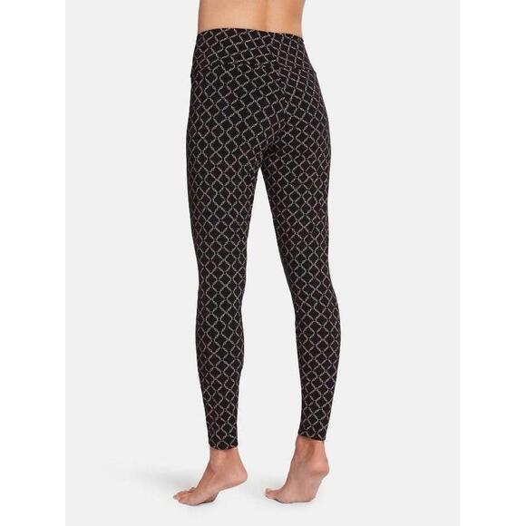 Print Leggings by Wolford S Black Desert Pants on Soft Material Logo Design xs - Picture 3 of 12
